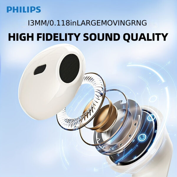 Philips Wireless earbuds High-quality sound for both phone and computer - Image 2